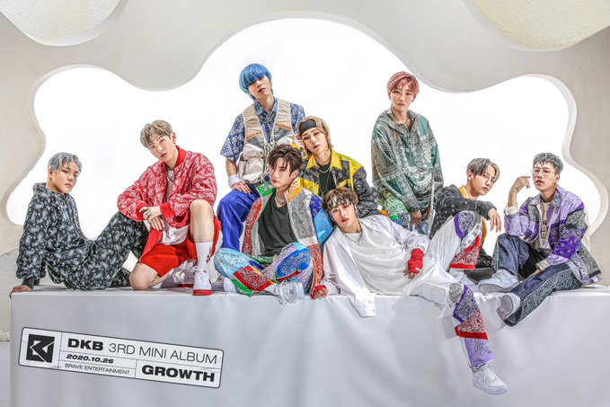 DKB 3rd mini album Growth concept photo